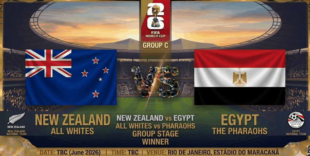 New Zealand vs Egypt