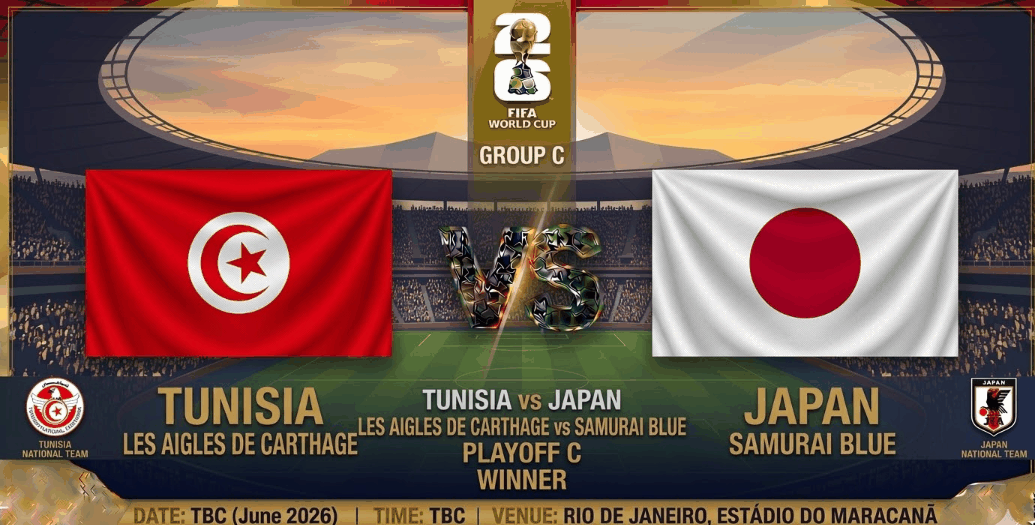 Tunisia vs Japan